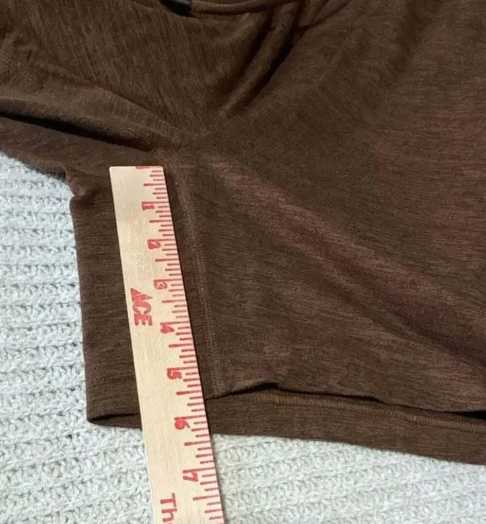 Chubbies Small Brown Knit Pull-On Shorts with Drawstring Waist